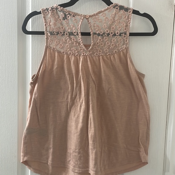 Peach Lace Tank from FOREVER 21 - Picture 4 of 4